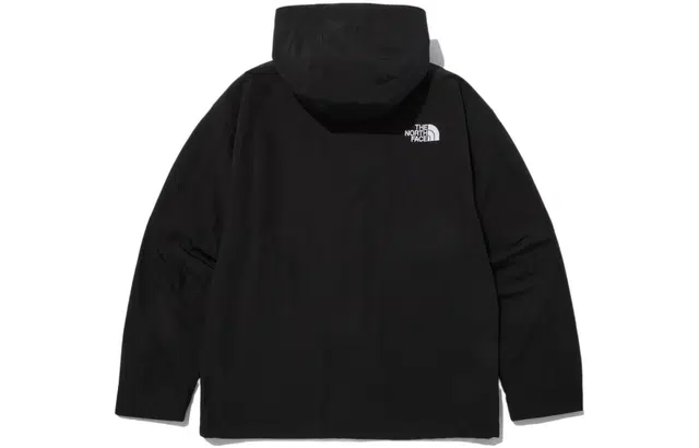 The North Face Logo Zip Hoodie Black