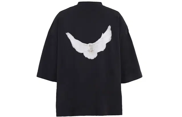 YEEZY x Balenciaga YEEZY X Gap X Balenciaga Dove 34 Sleeve Tee LogoT