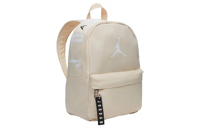 Jordan Classic Logo Backpack Pearl White