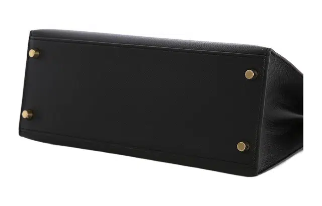 HERMES Kelly 25 Epsom Noir