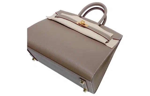 HERMES Birkin 25 Epsom 18 Etoupe