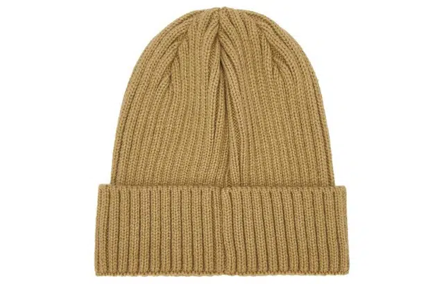 New Balance Knit Ribbed Beanie Brown