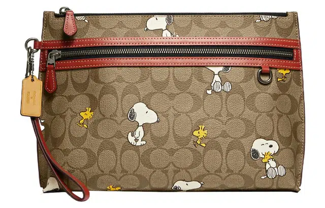 COACH x Peanuts Snoopy Pouch 29