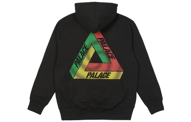 PALACE FW22 Swirl Tri-Ferg Hood Logo