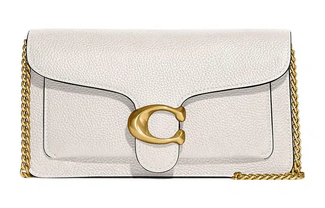 COACH Chain 20 Chalk White