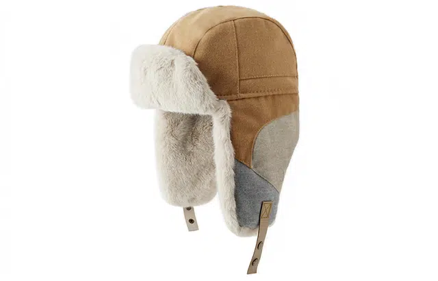 FREE RABBIT II Colorblock Winter Earflap Hat