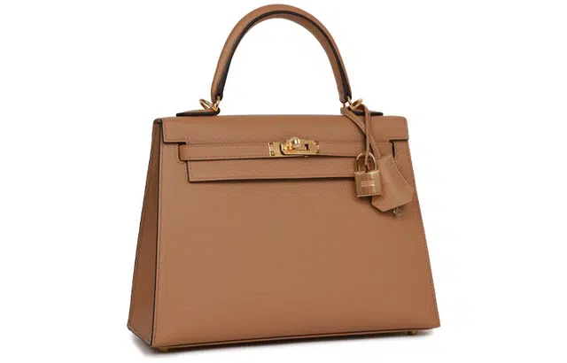 HERMES Kelly 25 Epsom 0M Chai