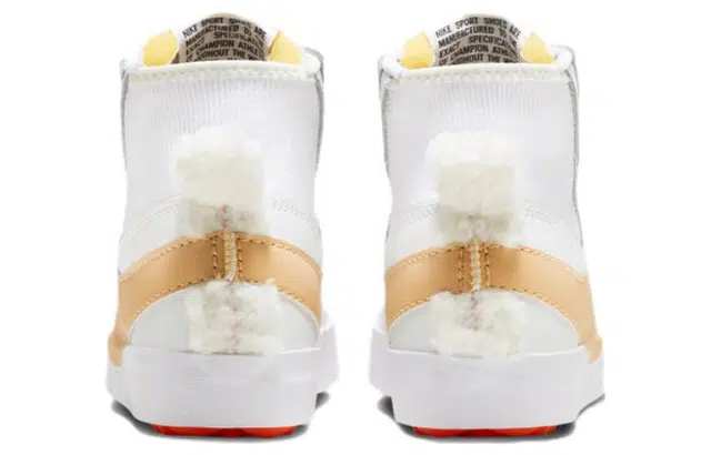 Nike Blazer Mid White Brown Orange