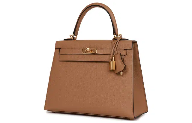 HERMES Kelly 25 Epsom 0M Chai