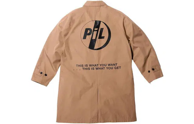 Supreme FW22 Week 12 x Public Image Ltd PiL Trench Coat