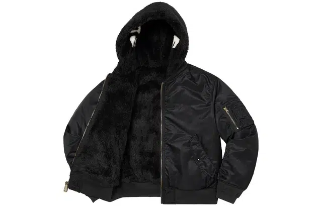 Supreme FW22 Week12 Faux Fur Reversible MA-1