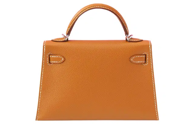 HERMES Mini Kelly Epsom 37 Gold