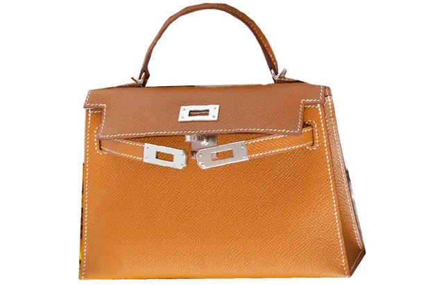 HERMES Mini Kelly Epsom 37 Gold