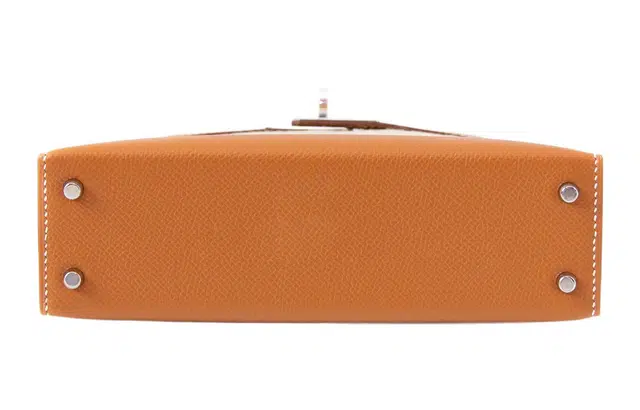 HERMES Mini Kelly Epsom 37 Gold