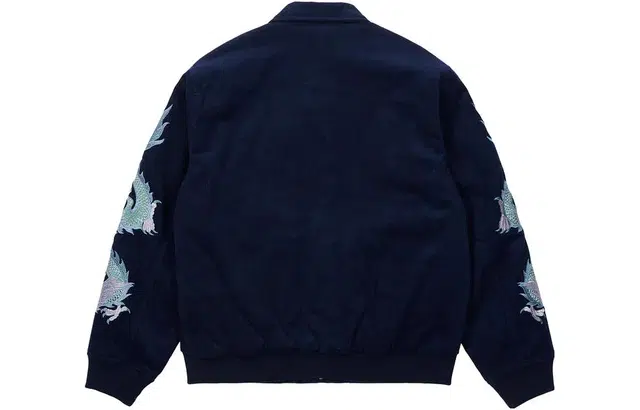 PALACE FW22 Double Dragon Tour Jacket Navy Logo