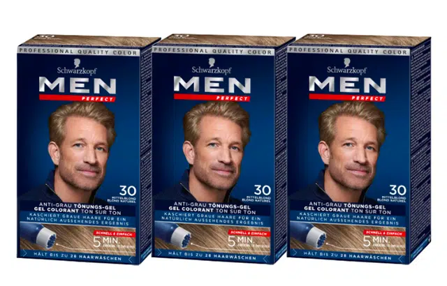 Men Perfect 30 Natur Mittelblond *2