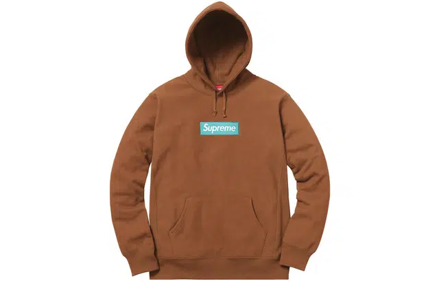 Supreme FW17 Box Logo Hooded Sweatshirt Red Bogo