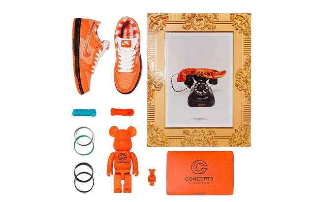 CONCEPTS x Nike Dunk SB Orange Lobster