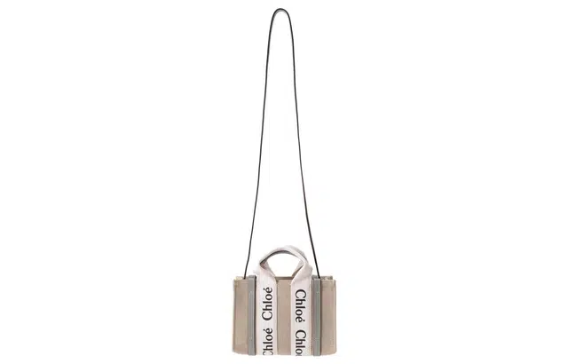 Chloe Woody Logo Tote