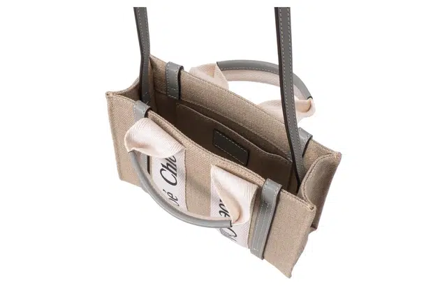 Chloe Woody Logo Tote