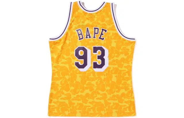 BAPE x Mitchell & Ness Lakers Basketball Jersey