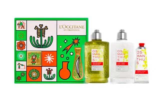 欧舒丹 圣诞限定礼盒桂花身体护理套装