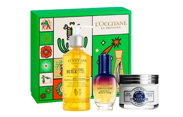 欧舒丹 滋养乳木果油面部护肤套装