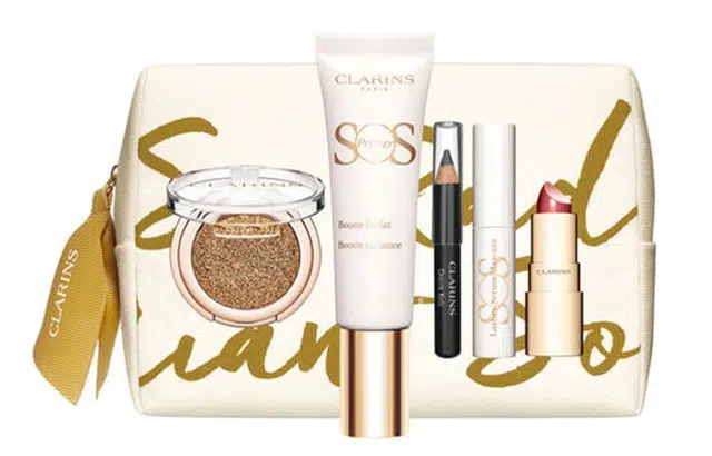 娇韵诗 金色化妆套装 修饰肤色