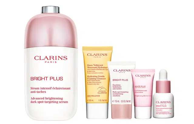 娇韵诗 透亮焕白淡斑匀净精华套装 补水保湿