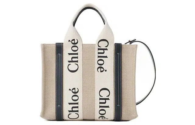 Chloe Woody Logo Tote