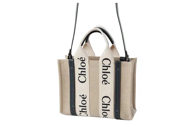 Chloe Woody Logo Tote