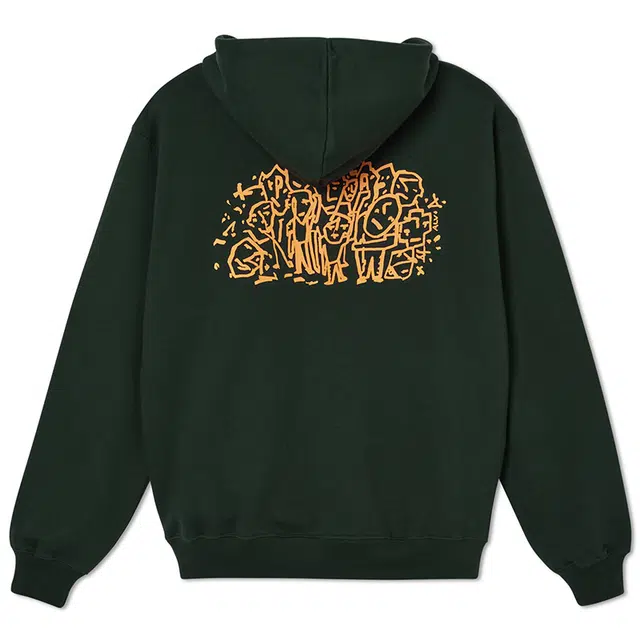 POLAR SKATE CO Lunch Doodle Hoodie Logo