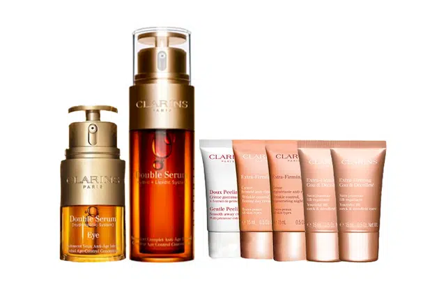 娇韵诗 双萃焕活精华露眼部精华套组 补水保湿