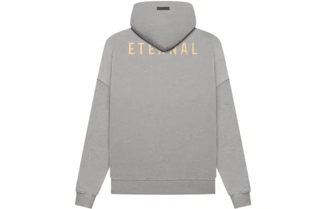 Fear of God FW22 ETERNAL Fleece Hoodie Warm Heather Grey