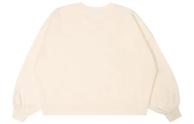 Drew House FW22 Sherman Boxy Crewneck - Sherman Off-white