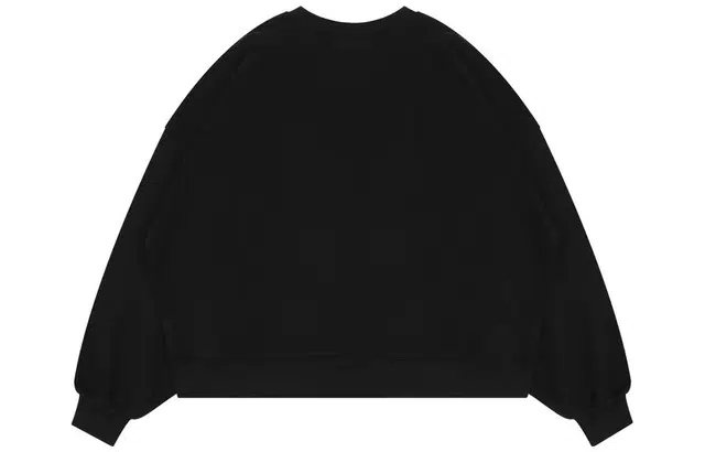 Drew House FW22 3D Sherman Boxy Crewneck - 3D Sherman Black