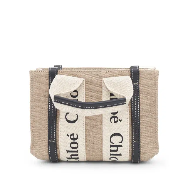 Chloe Woody Mini Logo Tote