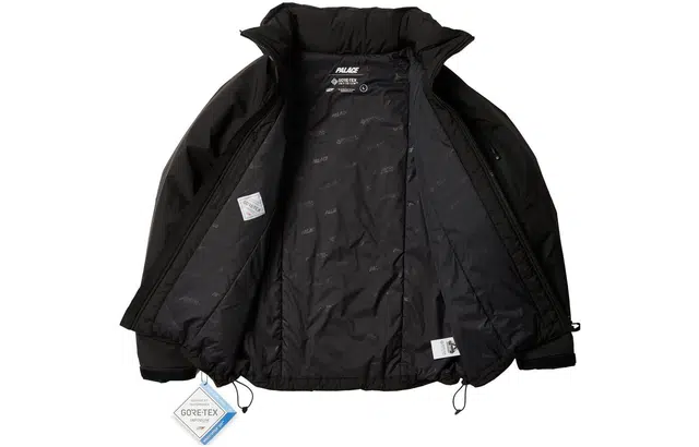 PALACE GORE-TEX INFINIUM LOFT JACKET BLACK FW22 3MLogo