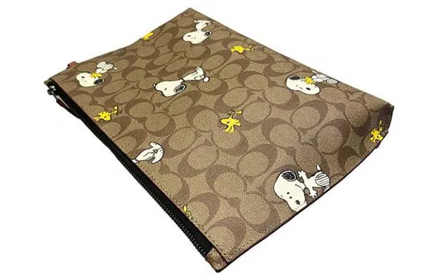 COACH x Peanuts Snoopy Pouch 29