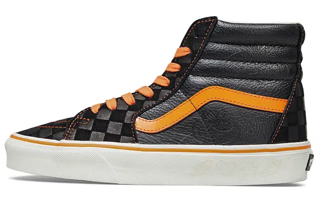 Miro&Wujo x Vans SK8 High Black Orange