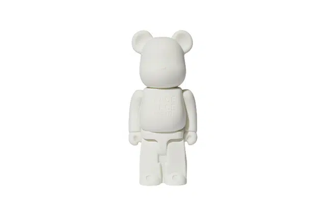 BE@RBRICK x Hiroshi Fujiwara "b@sqeeze" White/Black