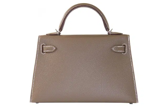 HERMES Mini Kelly Epsom 18 Etoupe