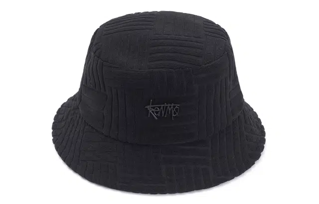 肯默几何图案毛巾布渔夫帽遮阳防晒透气渔夫帽 男女同款