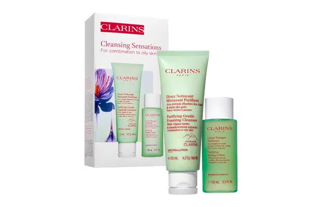 娇韵诗 净化洁面套装 清洁温和