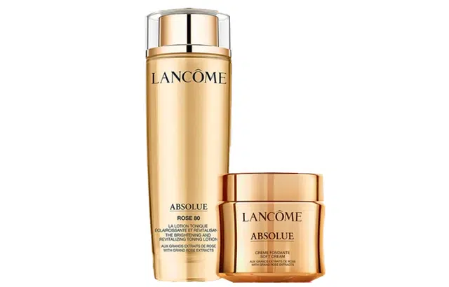 兰蔻 黄金玫瑰修护护肤套装 滋润