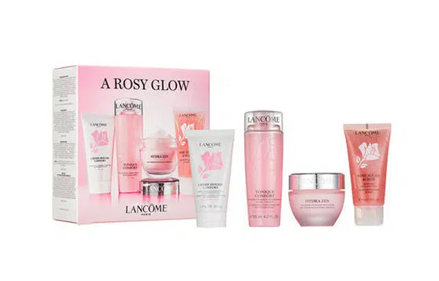 兰蔻 玫瑰色光芒系列套装 滋润