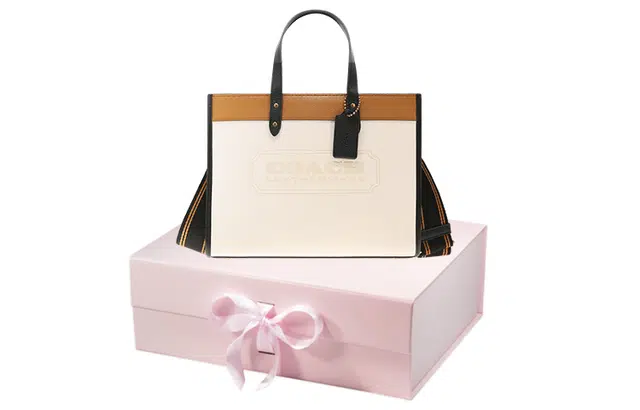 COACH Field 30 Logo Tote