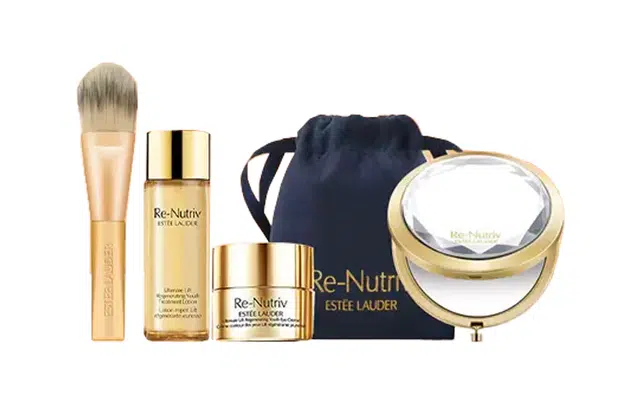 雅诗兰黛 精华露精华霜化妆刷套组 滋润