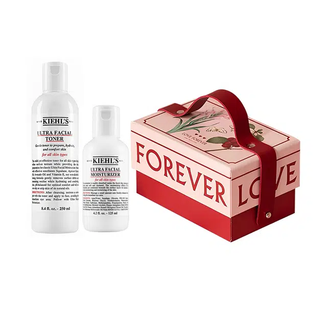 科颜氏 高保湿三件套/白泥护肤套组甜蜜情人礼盒 补水保湿