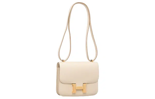 HERMES Constance 19 Epsom 10 Craie